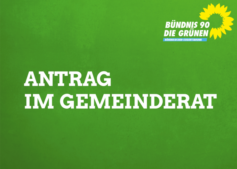 Antrag zur Ausrufung als Klimaschutzgemeinde