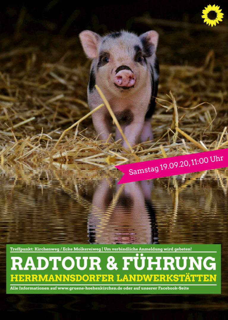 Radltour zum Herrmannsdorfer – mit Führung
