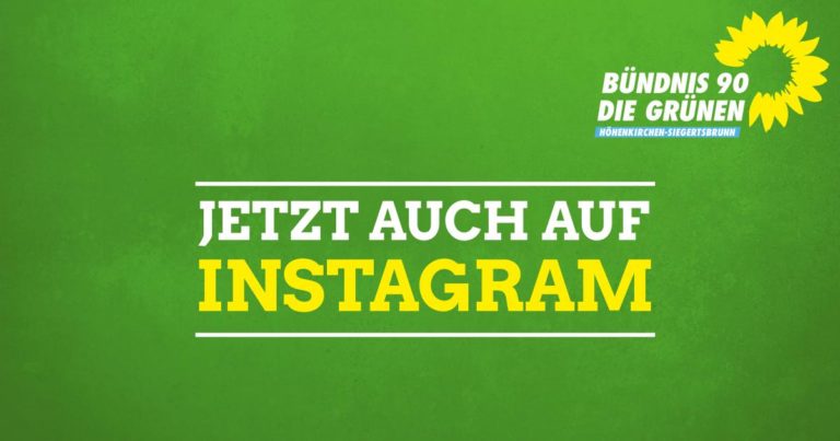 Wir sind nun auch auf Instagram