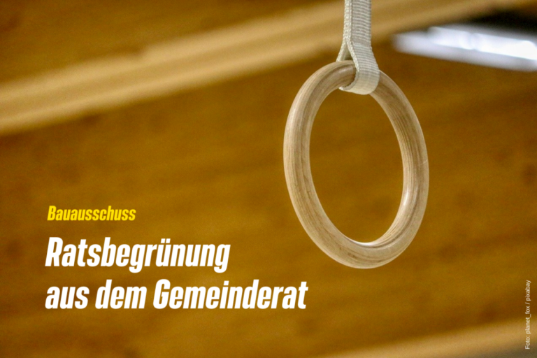 Mehrzweckhalle und Seniorenzentrum – Es bewegt sich was
