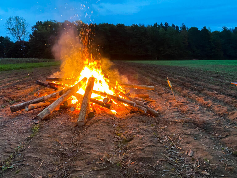 2024 entfällt das Kartoffelfeuer