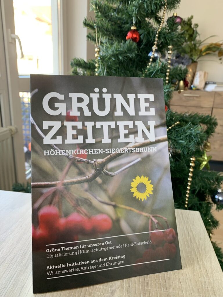 Neue Ausgabe der “Grünen Zeiten”