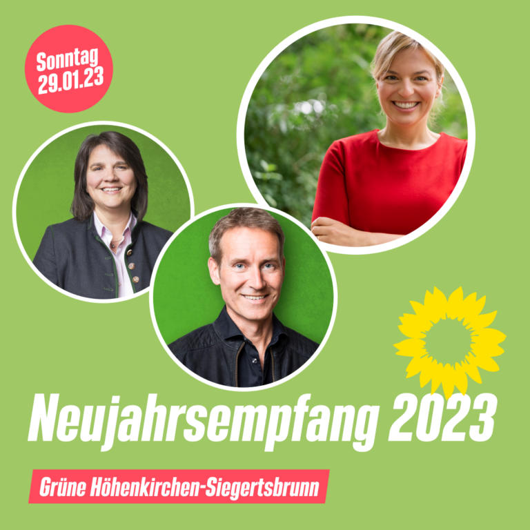 Neujahrsempfang des Grünen Ortsverbandes 2023