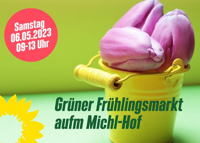 Grüner Frühlings- und Pflanzenflohmarkt