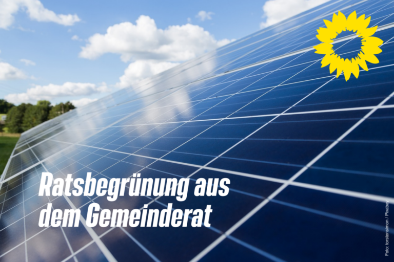 PV-Strom deckt an sonnigen Tagen 100% des Verbrauchs. Übersicht Beauftragte im Gemeinderat