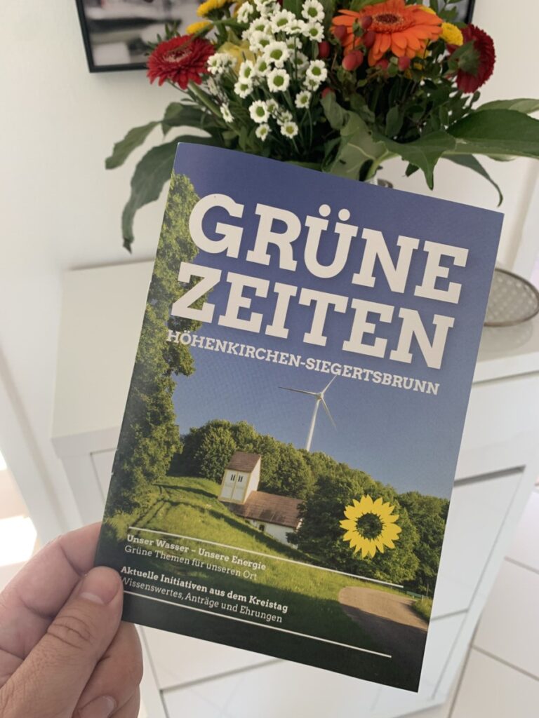 Grüne Zeiten jetzt im Briefkasten