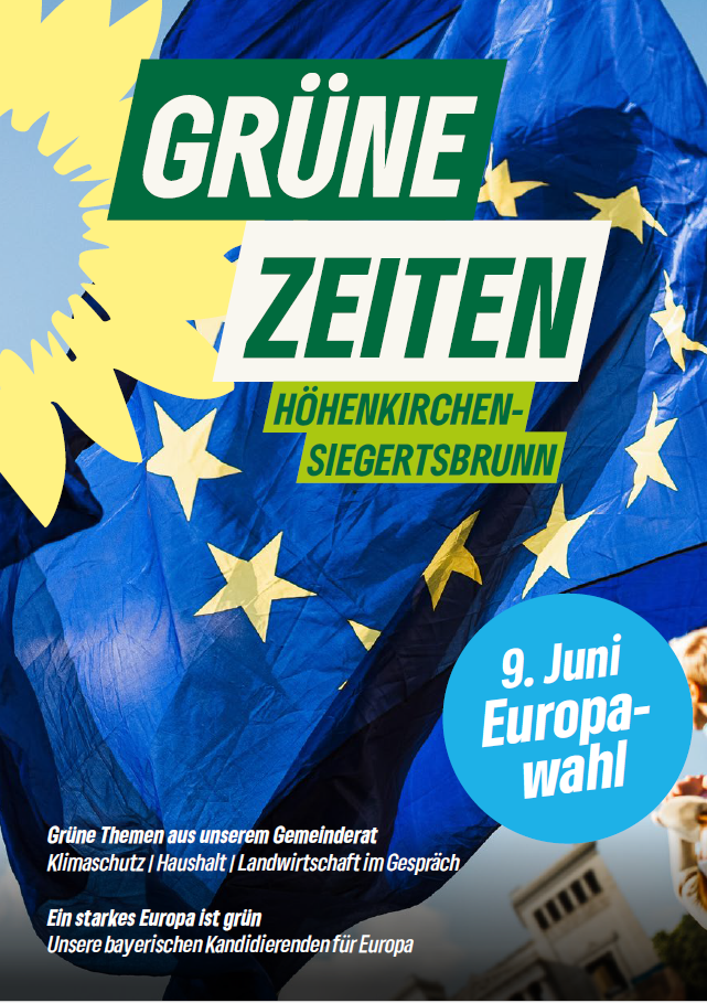 Grüne Zeiten – Ausgabe zur Europawahl