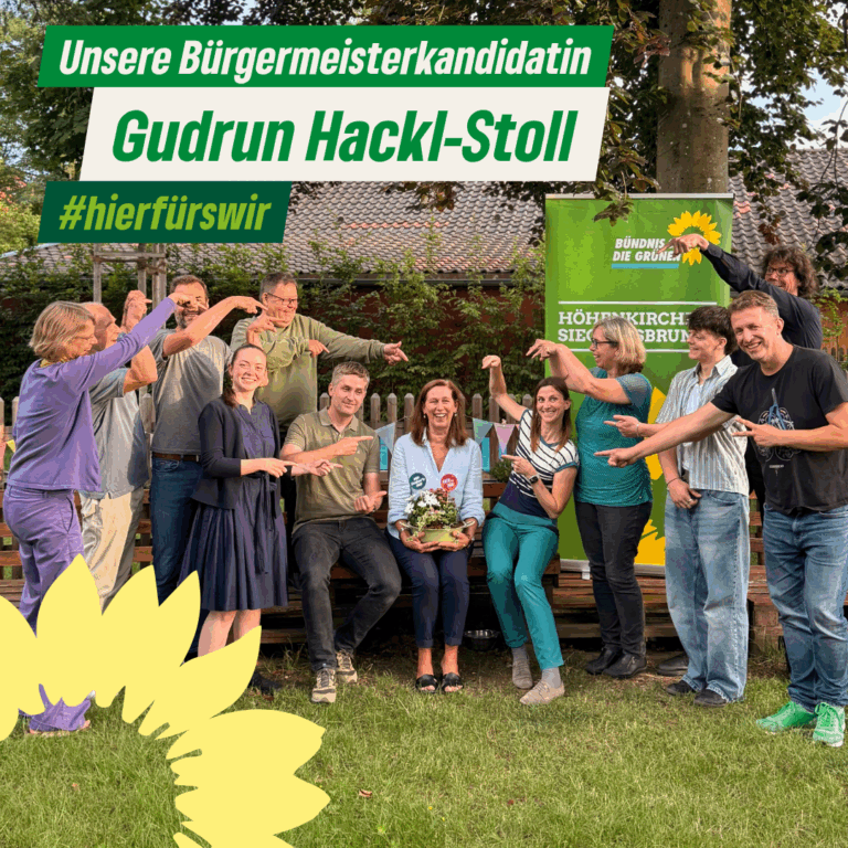 Wir nominierten unsere Bürgermeisterkandidatin Gudrun Hackl-Stoll