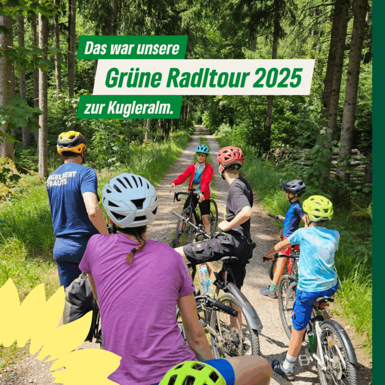 Gemeinsame Radltour zur Kugleralm – Trotz Wetterprognose ein voller Erfolg