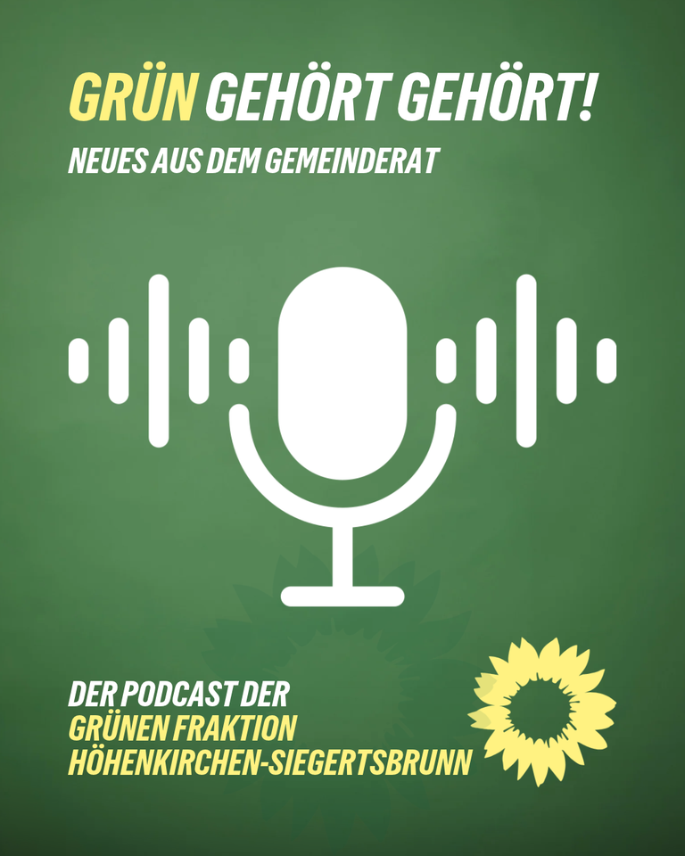 Podcast Folge 1: Ratsbegrünung: Grün gehört gehört – Neues aus dem Gemeinderat