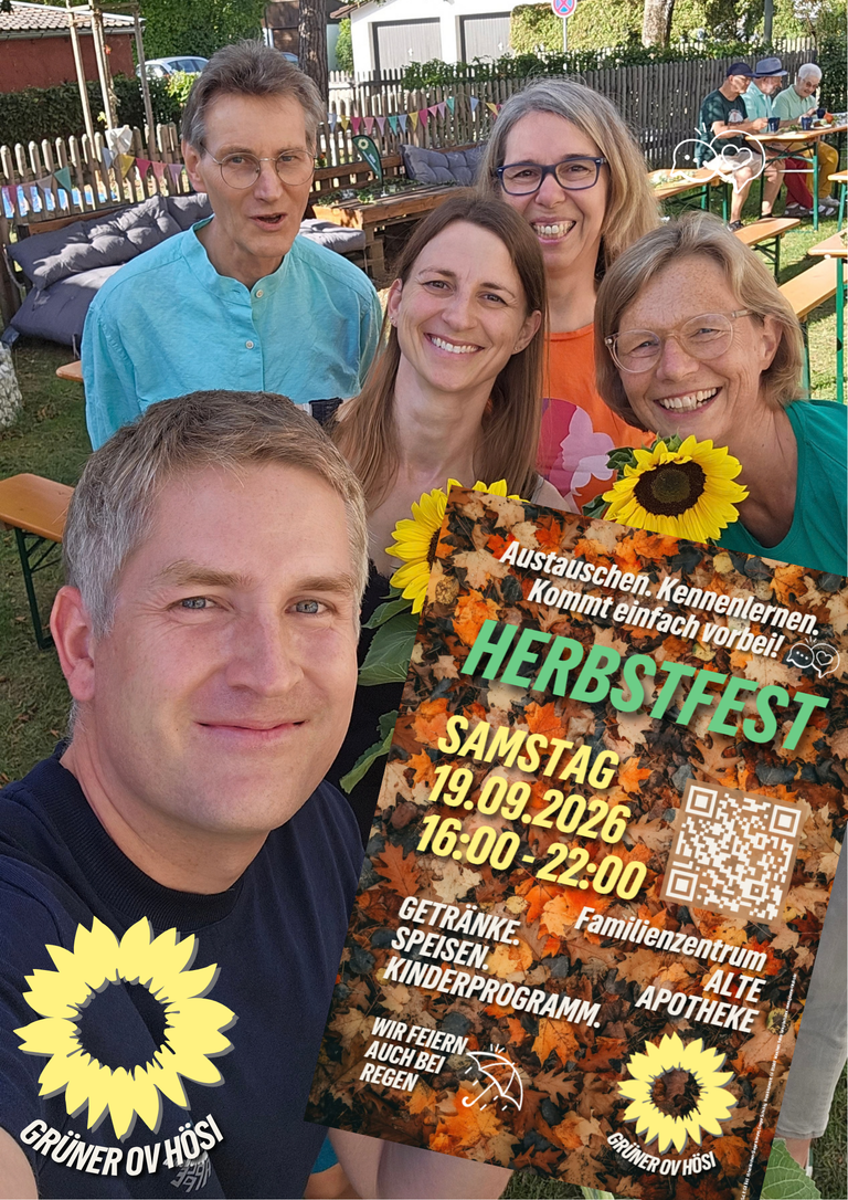 Bunt, gemütlich und voller Leben: So war das Grünen-Herbstfest in HöSi